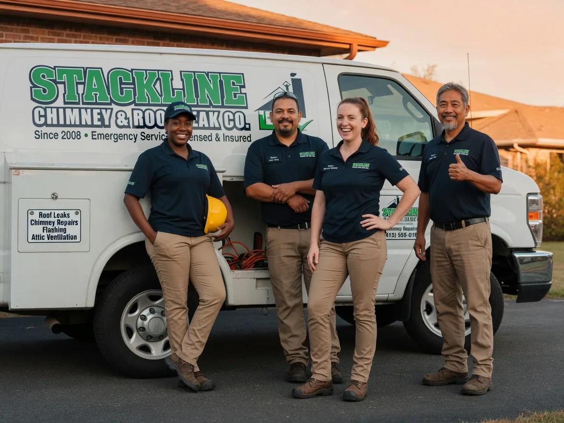 Chimney flashing repair company in Harrisville, WV